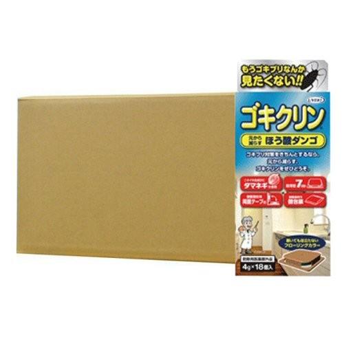 全ての ゴキブリ駆除 ホウ酸ダンゴ ゴキクリン 4ｇ 18個 24個ケース 毒餌剤 ベイト剤 クロゴキブリ退治 交換無料 Esiba Tg