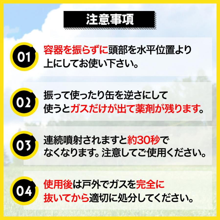 アシナガバチ スズメバチ駆除 ハチノックL 300ml×48本 送料無料 蜂の巣退治 ハチ対策 | 住化エンバイロメンタルサイエンス | 04