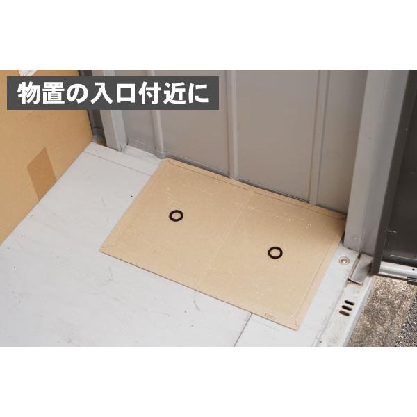 ネズミ 駆除 ネズミ粘着シート 業務用ネズミ捕り EL 100枚 ネズミ捕りシート 鼠 ねずみ とりもち 効果 設置 | イーライフ | 04