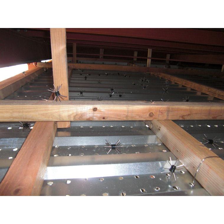 ねずみ 駆除 まきびし ネズミ忌避具Z×100個 ネズミ 侵入 防止 天井 屋根裏 効果 | ブランド登録なし | 02