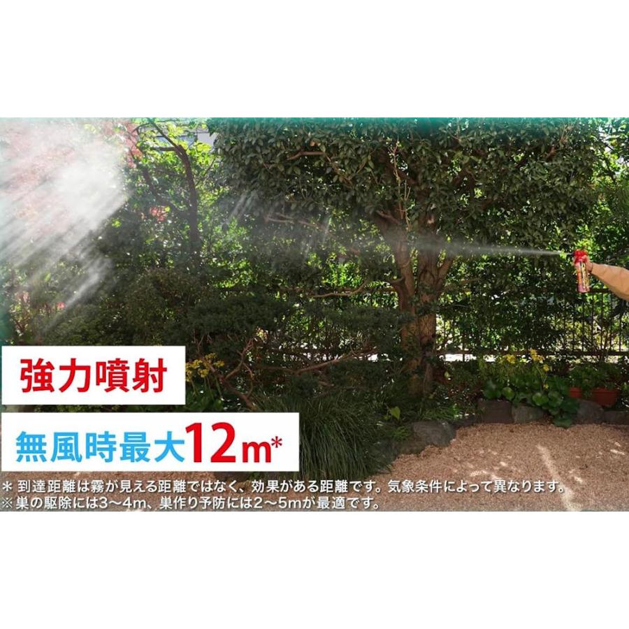 スズメバチ 退治 駆除 フマキラー ハチ アブバズーカジェット 800ml×3本 殺虫剤 アシナガバチ 対策 蜂 アブ クモ ゲジ | フマキラー | 05