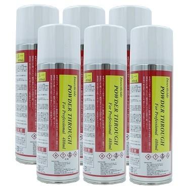 ムカデ ヤスデ ゲジゲジ侵入防止 粉末スプレー パウダースルー 480ml×6本 待ち伏せ効果 ムカデパウダージェット