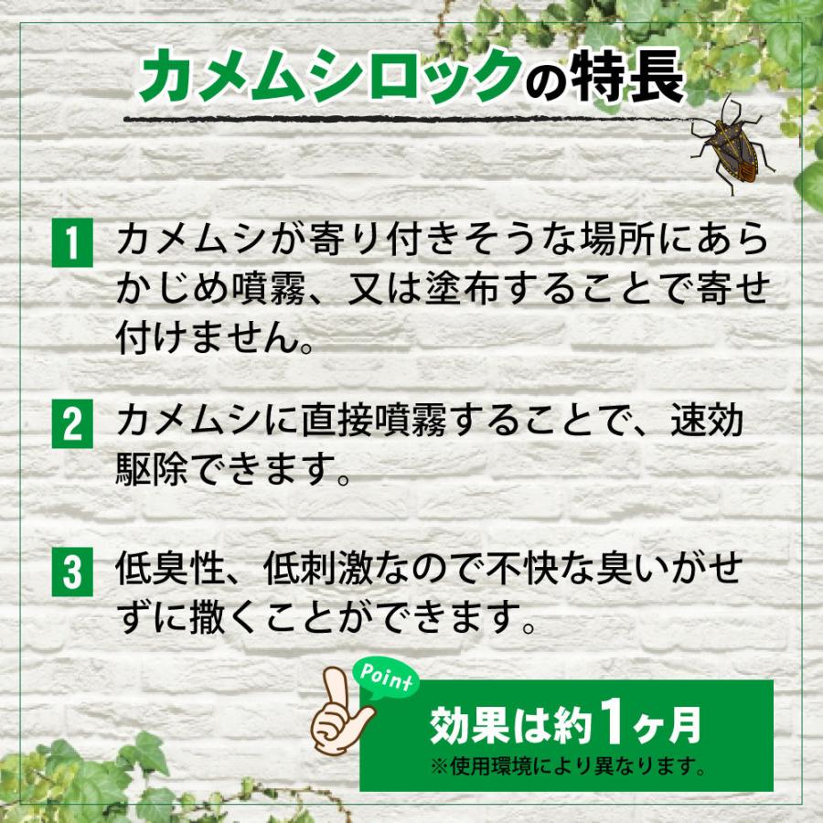 カメムシ専用殺虫剤 カメムシロック 1L + 蓄圧式噴霧器 4L カメムシ専用殺虫剤 カメムシロック 1L + 蓄圧式噴霧器 4L