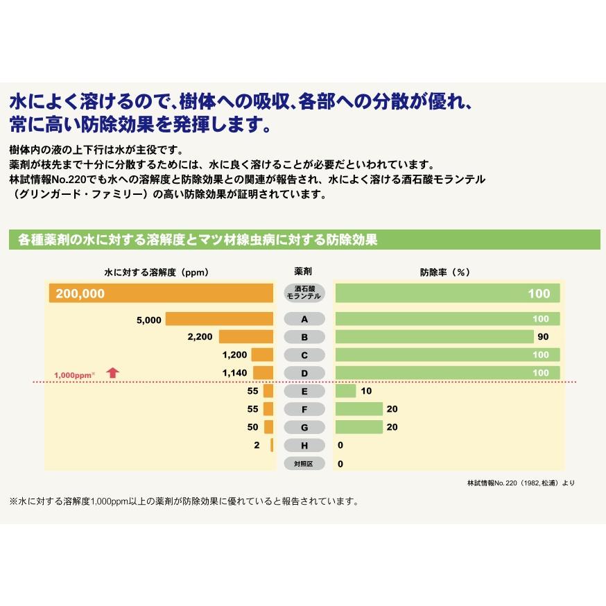 樹幹注入剤 グリンガードNEO 加圧注入セット 薬剤10本 加圧ボトル3個 専用ガスボンベ4個 農薬の画像