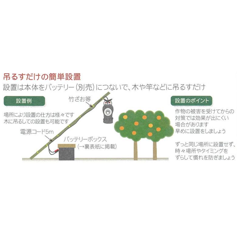 タイガー（TIGER） 鳥よけ トリサッタ TTN-T5 天敵ニラミ 日本製