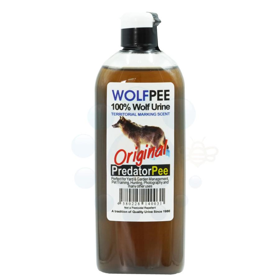 狼の尿 忌避剤 ウルフピー 液体 340ml クマよけ サル シカ イノシシ