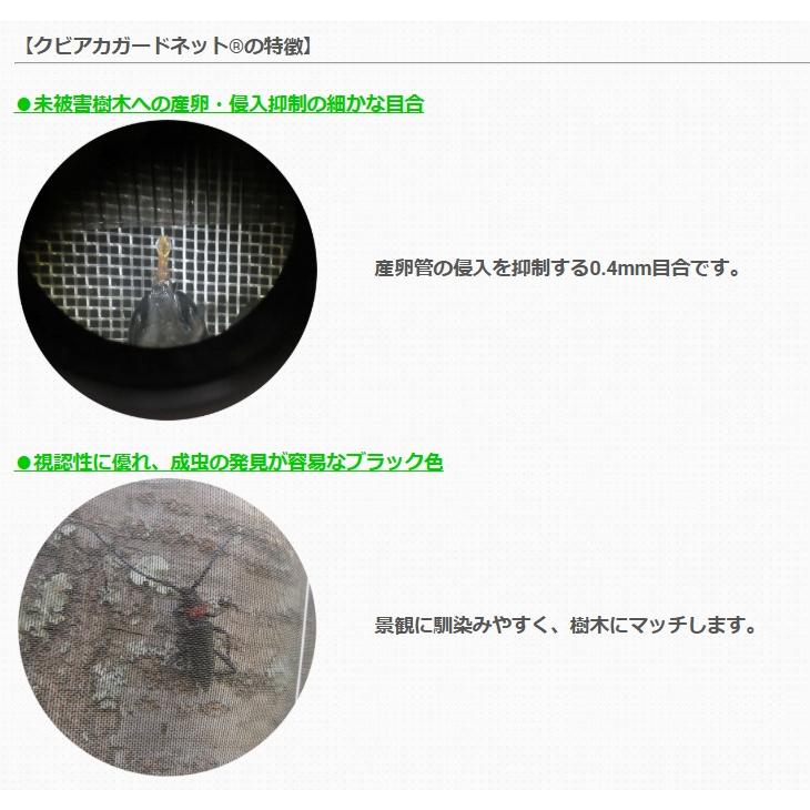 日本ワイドクロス（Nihon Widecloth） カミキリ虫 対策 防虫 クビアカ