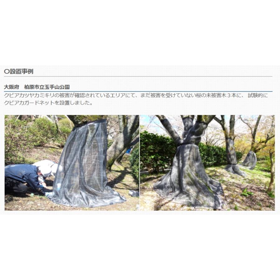 日本ワイドクロス（Nihon Widecloth） カミキリ虫 対策 防虫 クビアカ