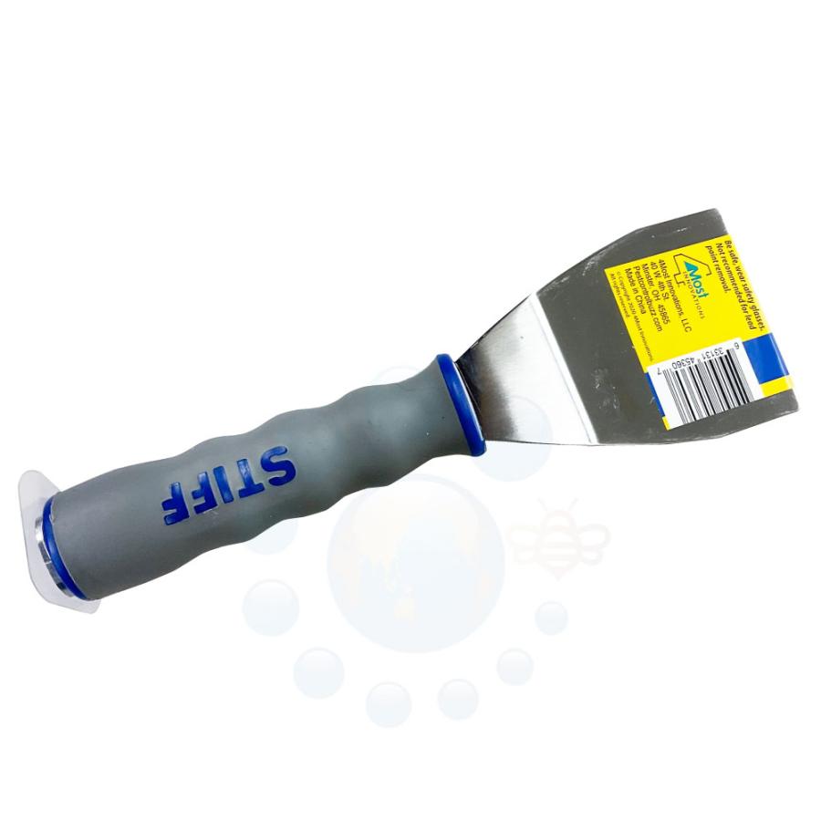 高所清掃 蜂の巣除去 エアロング用スクレーパー ヘラ : DIY 自分