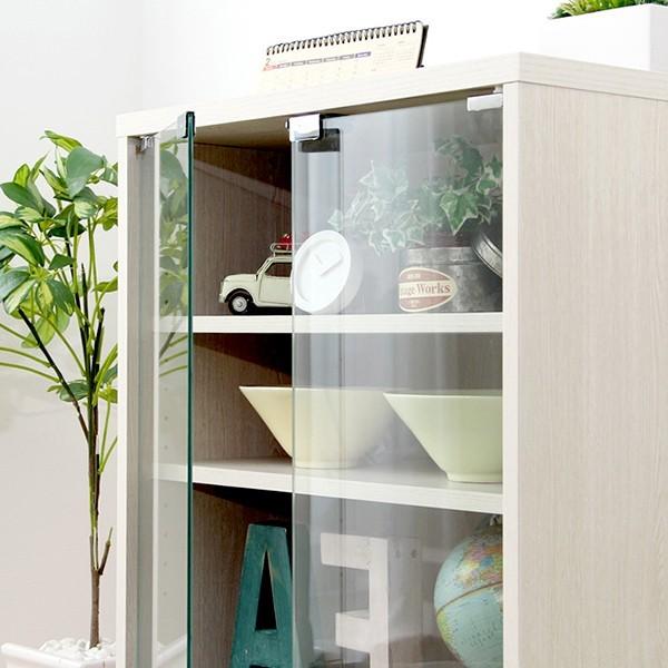 収納家具【DEALS-ディールズ-】ガラスキャビネット 収納家具【DEALS ディールズ 】引出付ガラスキャビネット ホーム