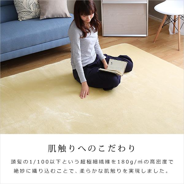 新品　定価22.000円　アミティエ　日本製　インテリアラグ　ラグマット ホームテイスト（HOME taste） インテリア 寝具・収納 カーペット