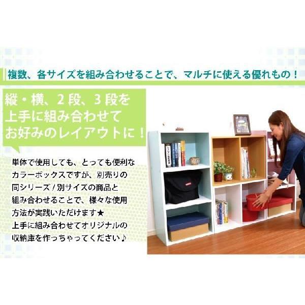 ホームテイスト（HOME taste） カラーボックスシリーズkara-bacoA43段