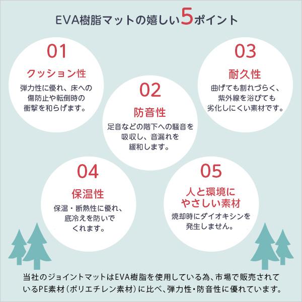 サイドパーツ付き！ナチュラルな木目調ジョイントマット 8枚セット(大判60cm）安心の低ホルムアルデヒド、防音、保温【Fein-ファイン-】｜ka-grande｜09