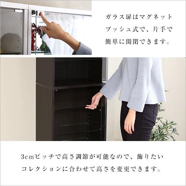 グランテイスト コレクションケース 浅型本体＋LEDセット 奥行き19cm