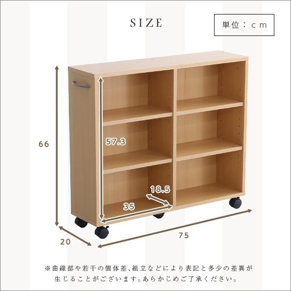 ホームテイスト（HOME taste） 押入れ収納 棚 キャスター付 ラック