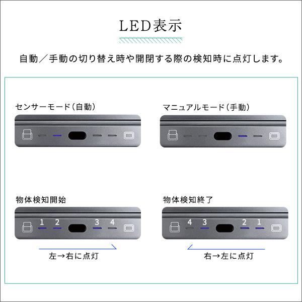 自動開閉ゴミ箱 充電式 45L センサー ダストボックス ふた付き_6