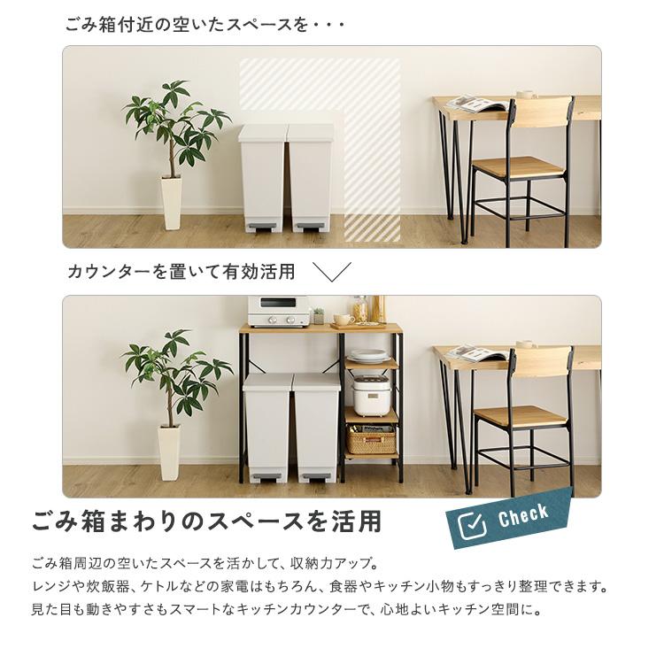 ホームテイスト（HOME taste） ヴィンテージ調 調節可能スライド棚付き