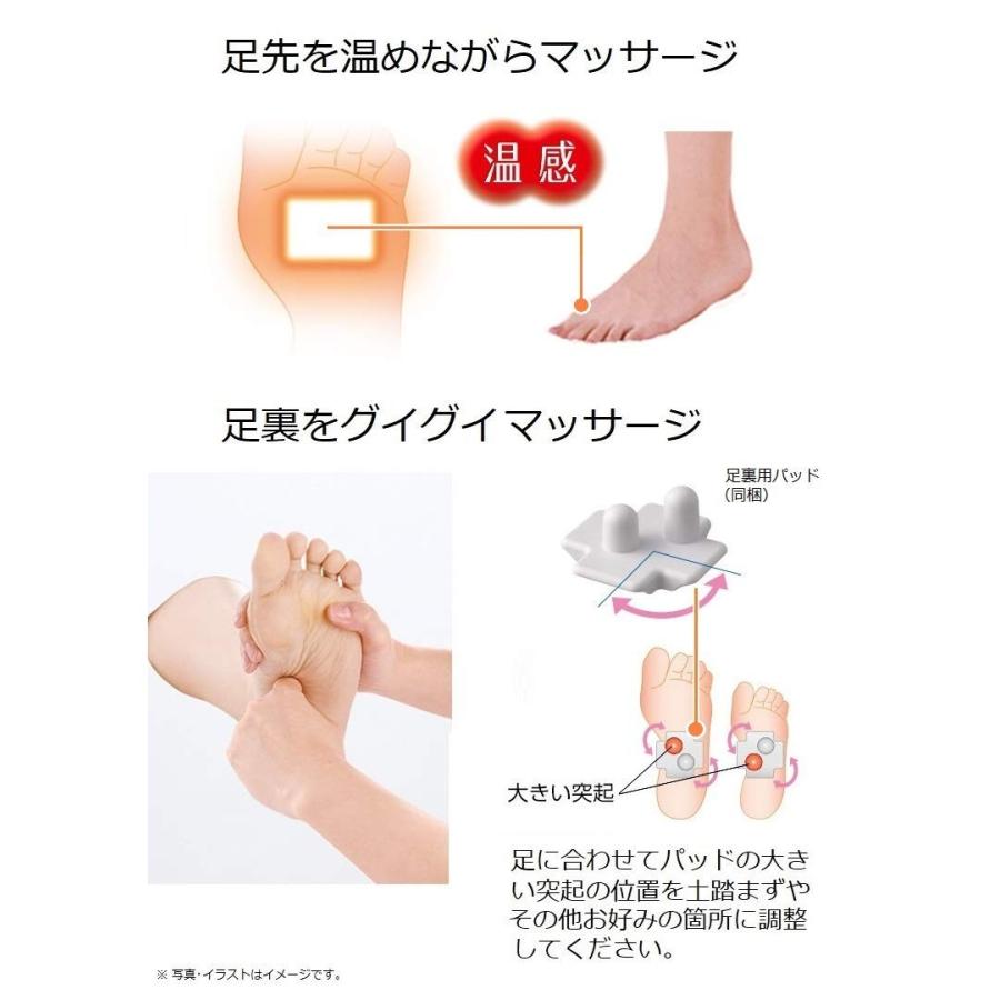 パナソニック エアーマッサージャー レッグリフレ 温感機能搭載 ルージュピンク EW-RA88-RP 