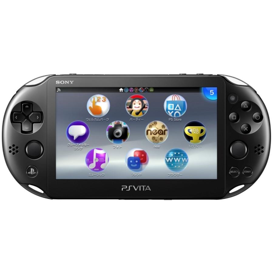 PlayStation Vita Wi-Fiモデル ブラック (PCH-2000ZA11 