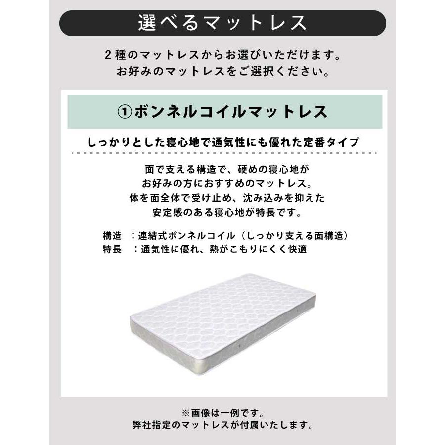 ダブルベッド フレーム マットレス セット 5月11まで ダブルベッド マットレスセット インセットタイプ インセット
