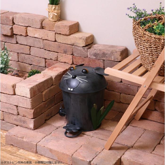 ゴミ箱 おしゃれ ネズミ 10L ごみ入れ ダストビン アニマル 完成品