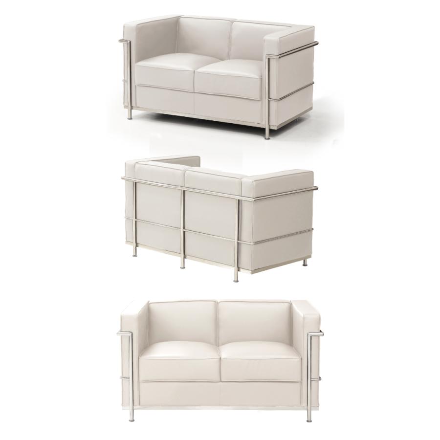 2人掛け+2人掛けセット ル・コルビュジェ Le Corbusier LC2