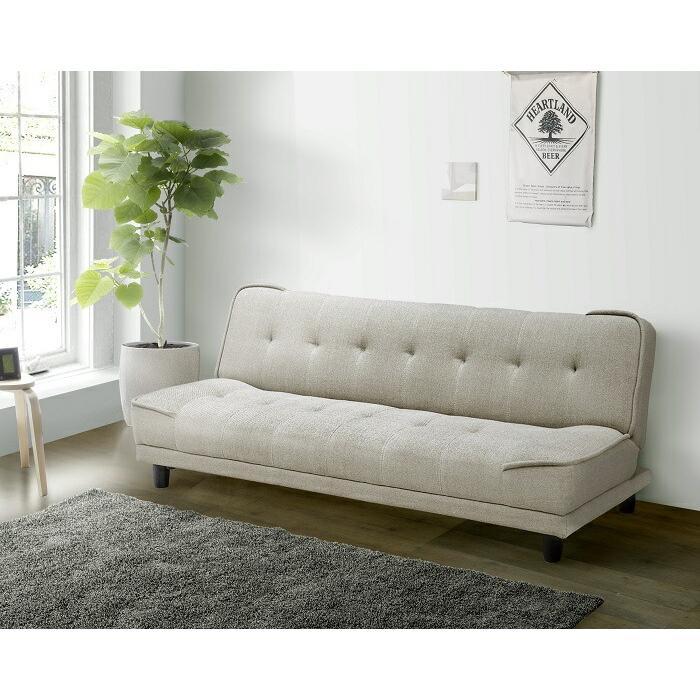 送付先法人様限定】 ソファベッド ソファーベッド 幅180cm