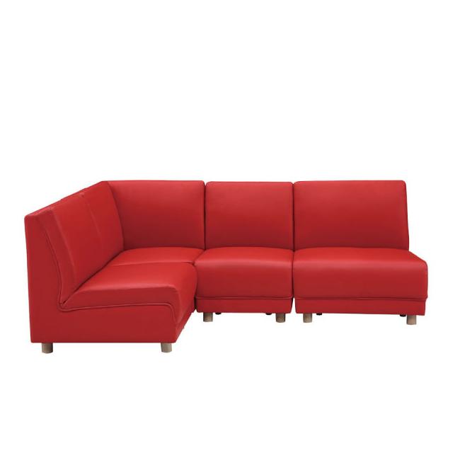 応接コーナーソファ 4点セット 1人掛け 2人掛け コーナーソファセット