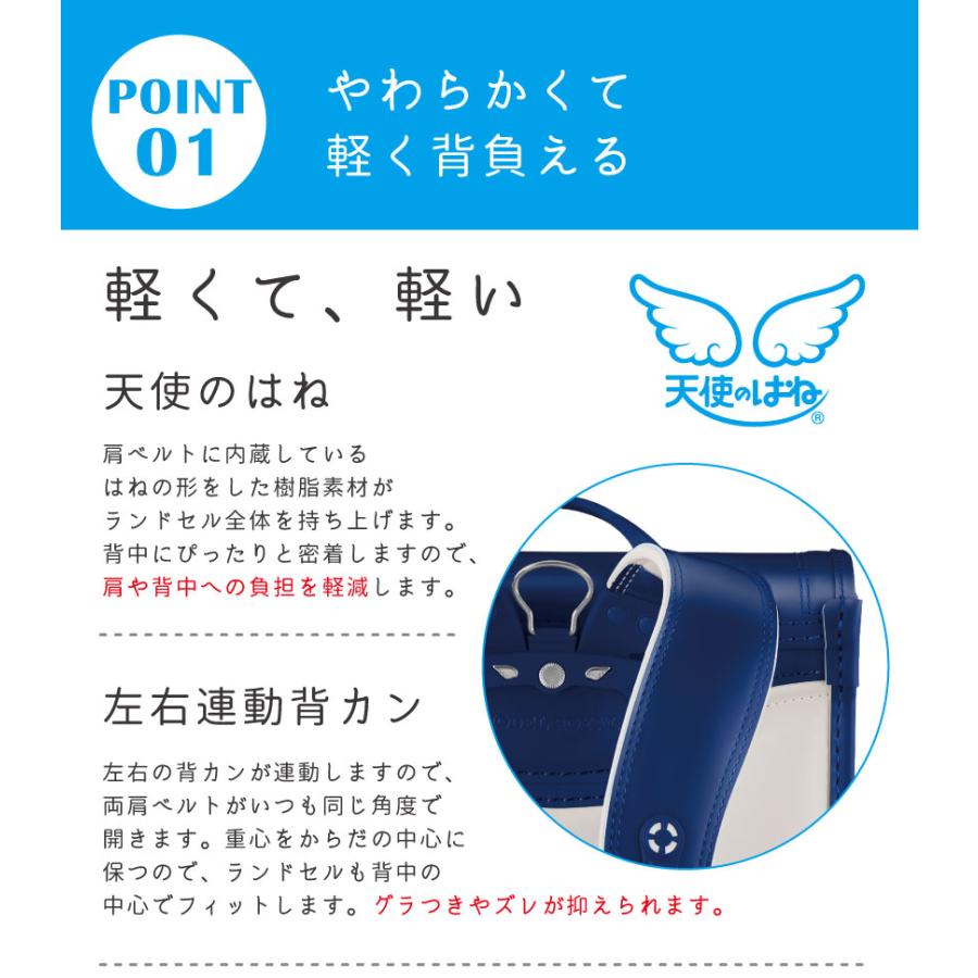 天使のはね ランドセル 2027年度 モデルロイヤル クラシック セイバン
