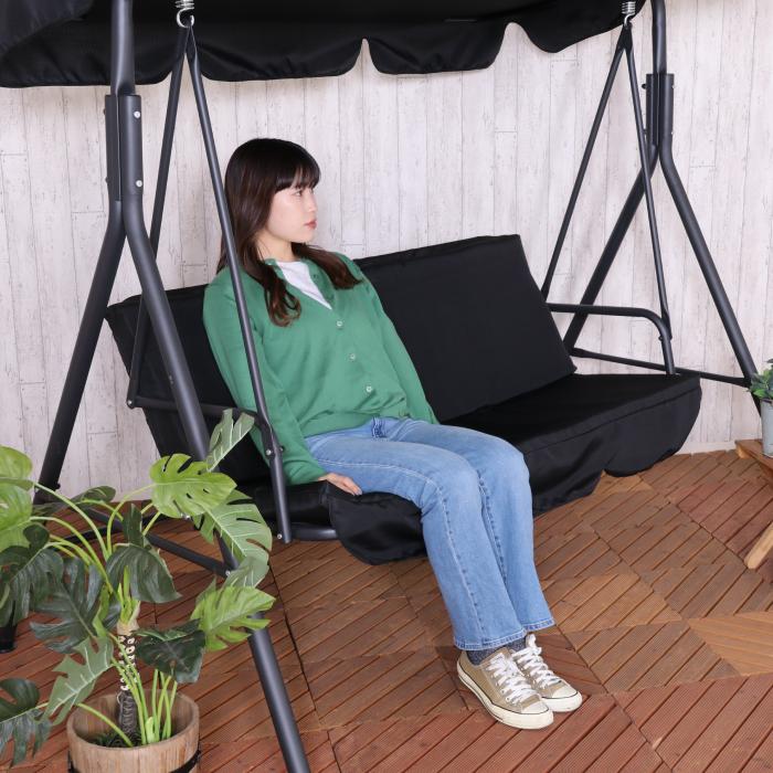 不二貿易（Fuji Boeki） ブランコ シェード付き 耐荷重180kg 屋外