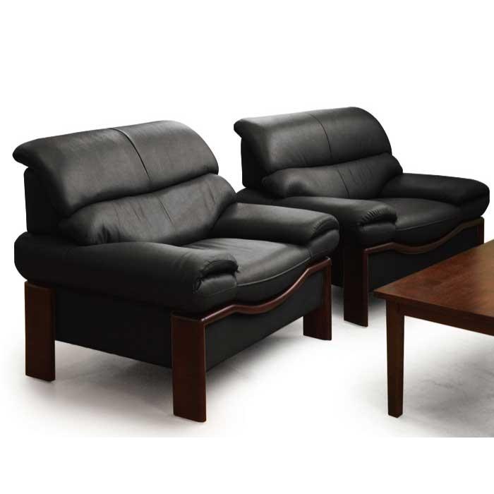 ランキング1位】 ソファセット 1人掛け 3人掛け 本革張り 牛革 応接