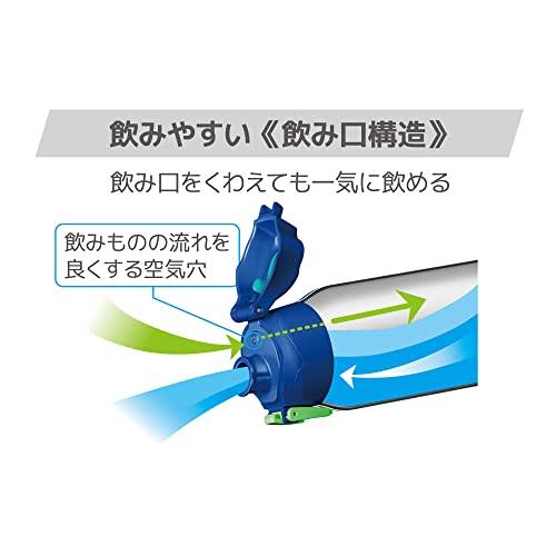 サーモス 水筒 真空断熱スポーツボトル 0.8L ブルーグリーン 保冷専用 FHT-802F BLGR｜kaai-store｜05