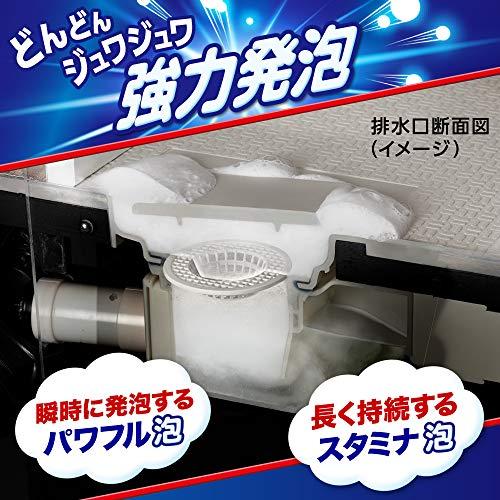 強力カビハイター 排水口スッキリ 粉末発泡タイプ 大容量 40g×6袋入浴室の排水口用｜kaai-store｜04