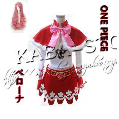One Piece コスプレ衣装 キャラクター衣装 ペローナ コスプレ衣装 ハロウィン イベント クリスマス 誕生日 誕生日