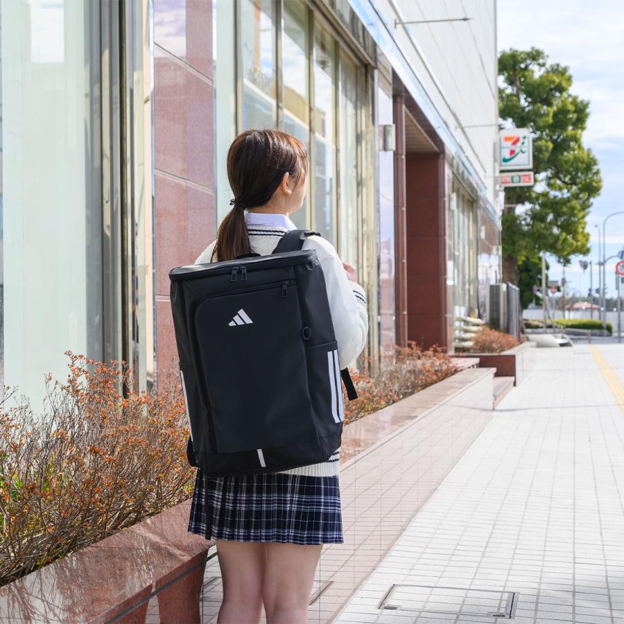 adidas アディダス リュック 通学 30L B4 A4 女子 男子 ボックス adidas アディダス リュック 通学 30L B4 A4 女子 男子 ボックス