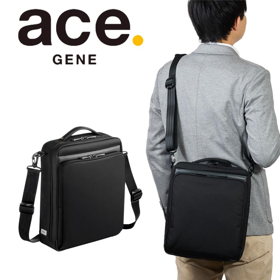 ace. GENE LABEL エース ショルダーバッグ A4サイズ ace.GENE ace. GENE LABEL エース ショルダーバッグ A4サイズ ace.GENE