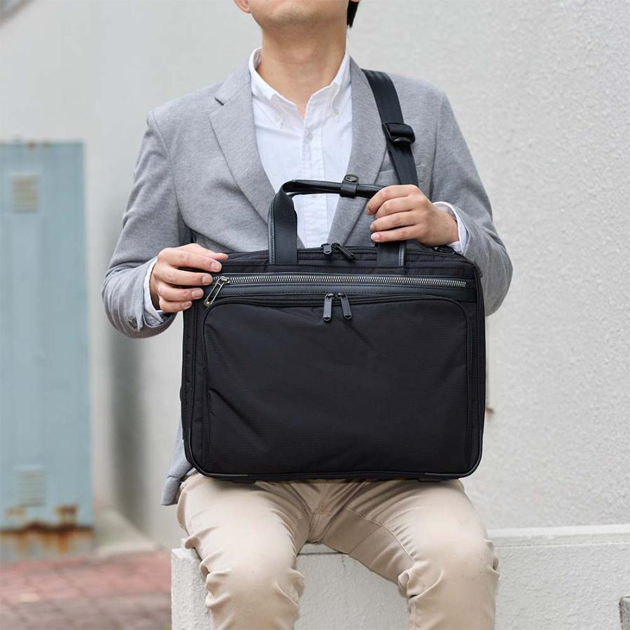ace. GENE LABEL エース ビジネスバッグ メンズ A4 容量拡張 2気 ace. GENE LABEL エース ビジネスバッグ メンズ A4 容量拡張 2気
