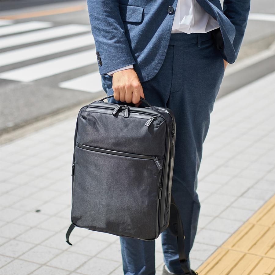 ace. GENE LABEL エース リュック ガジェタブルヘザー B4 A4 14L ace