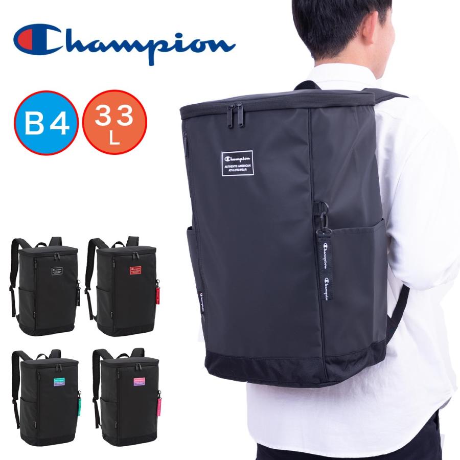 Champion（チャンピオン） リュック 大容量 ボックス型 リュックサック