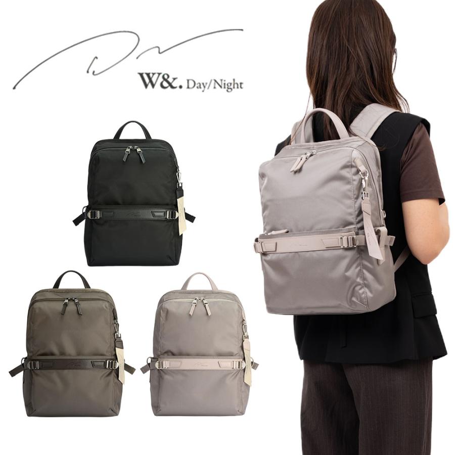 リュック レディース ビジネス W&.Day/Night リッカ2 A4 サイズ 12L