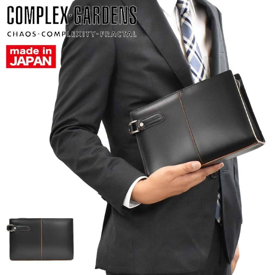 セカンドバッグ メンズ 青木鞄 本革 コンプレックスガーデンズ COMPLEX