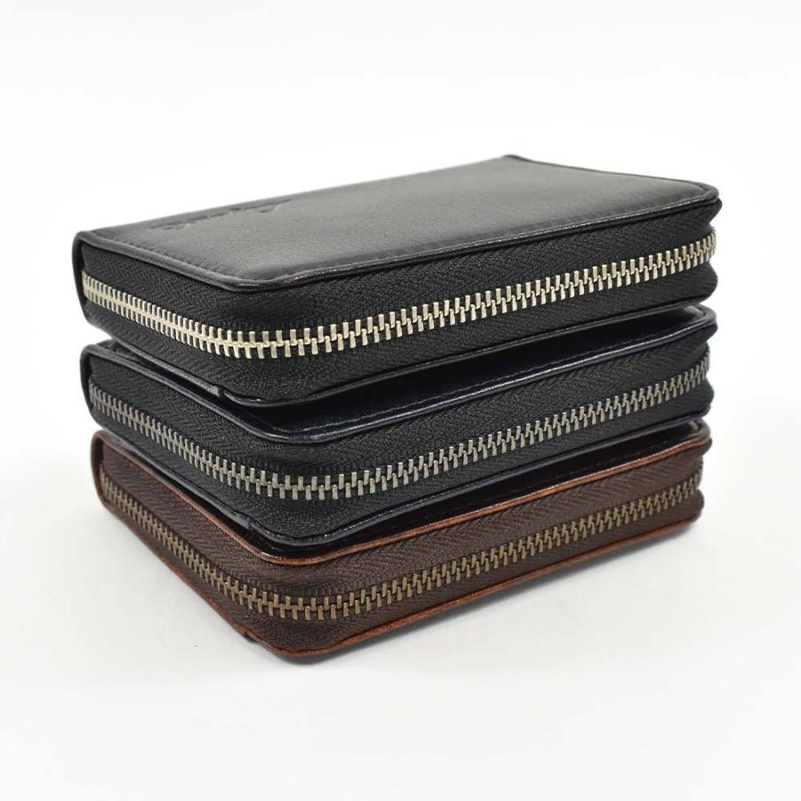 LUGARD（ラガード） 青木鞄 財布 小銭入れ ミニ財布 ラウンド