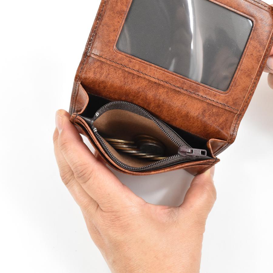 青木鞄 パスケース メンズ ラガード 名刺入れ G3 二つ折り Lugard 本革