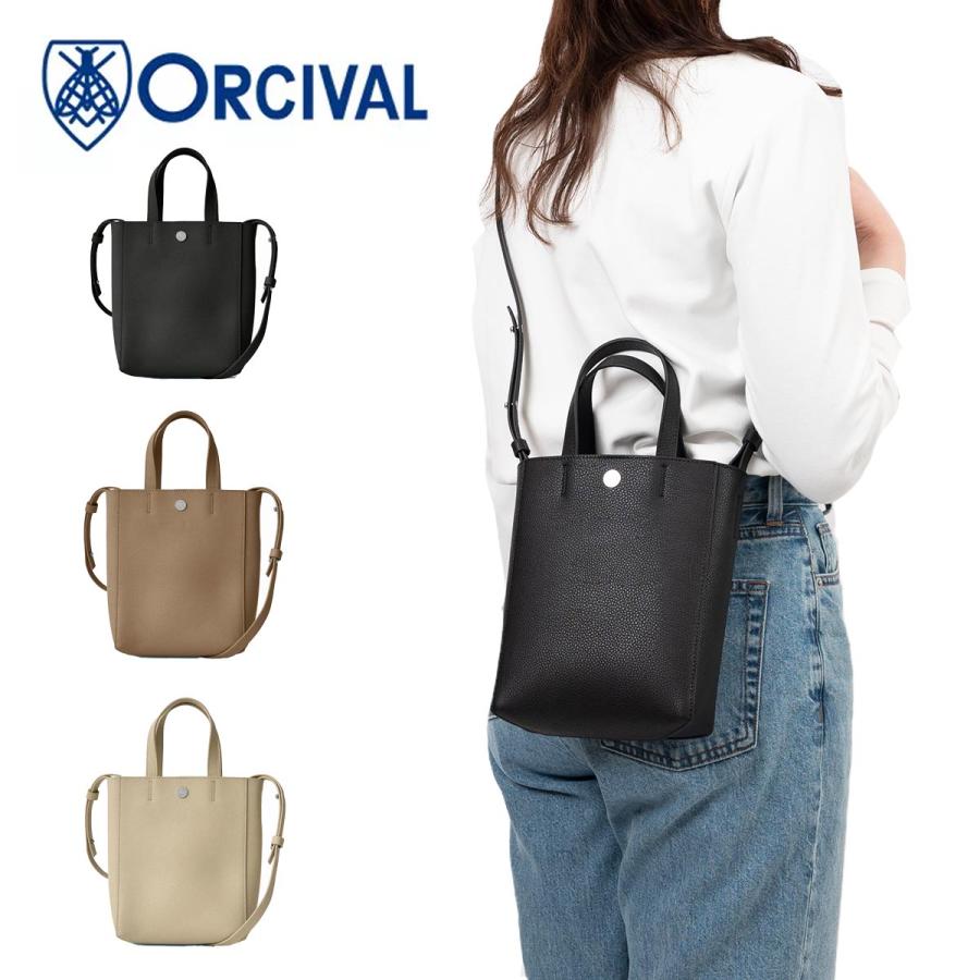 ORCIVAL（オーシバル） ショルダーバッグ 2WAY ミニトート レザー