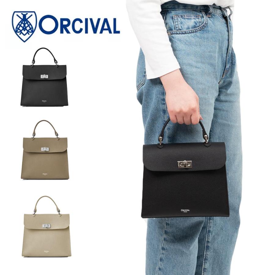 ORCIVAL（オーシバル） レザーハンドバッグ ハンドバッグ レディース