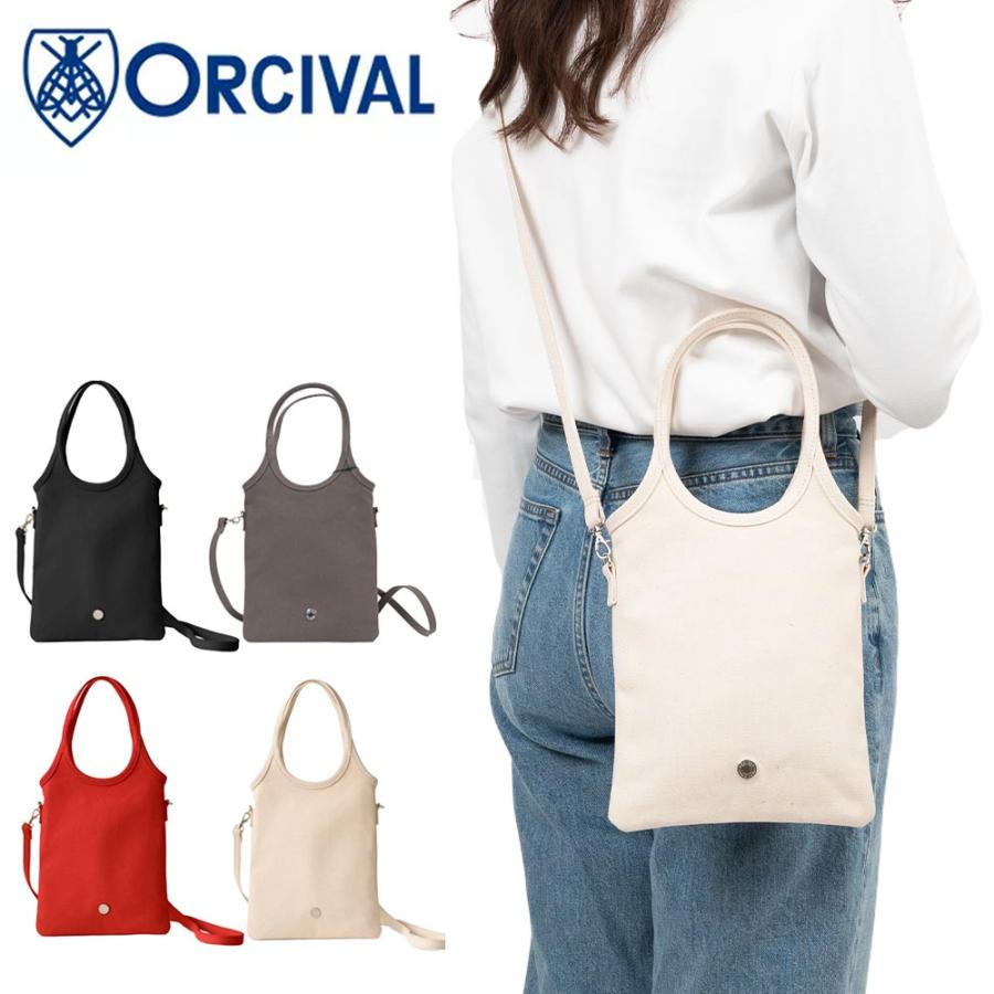 ORCIVAL（オーシバル） ショルダーバッグ ORCIVAL 2WAY キャンバス 