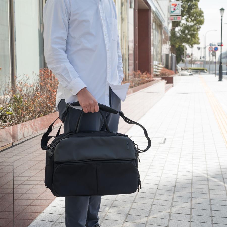 Incase ボストンバッグ インケース A.R.C. Duffle 正規品 メンズ レディース ビジネス ビジネスバッグ ダッフルバッグ 出張 1泊 2泊 撥水の画像