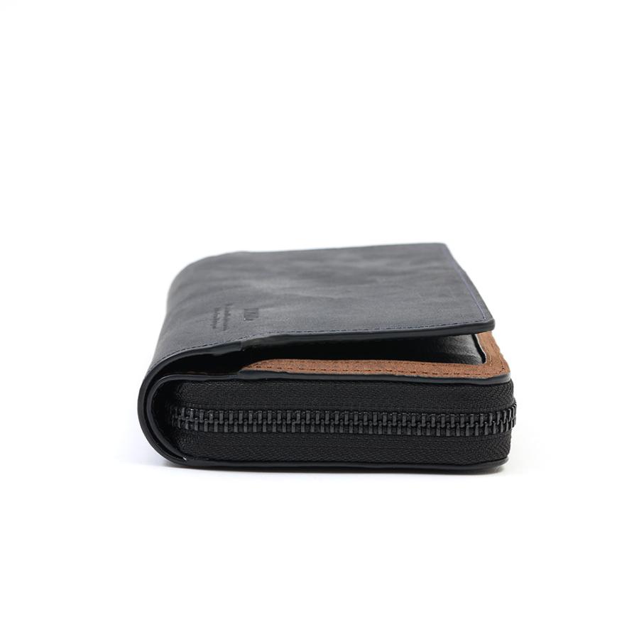 ZONALe 長財布 ゾナール ラウンドファスナー 財布 本革 革