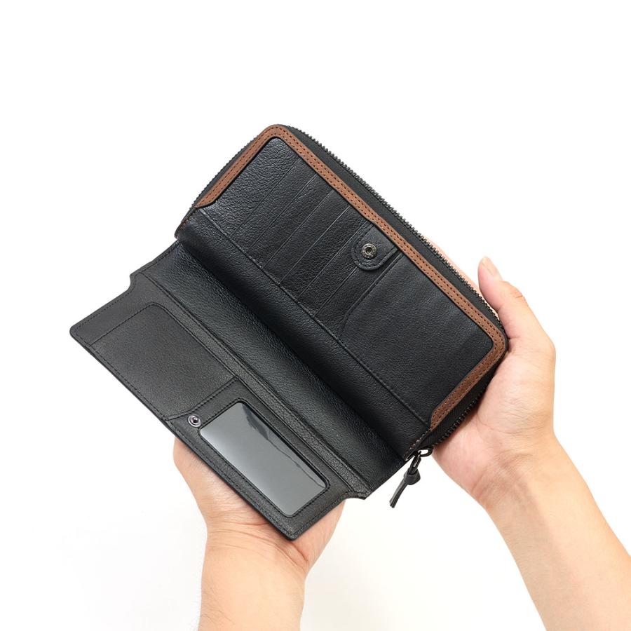 ZONALe 長財布 ゾナール ラウンドファスナー 財布 本革 革