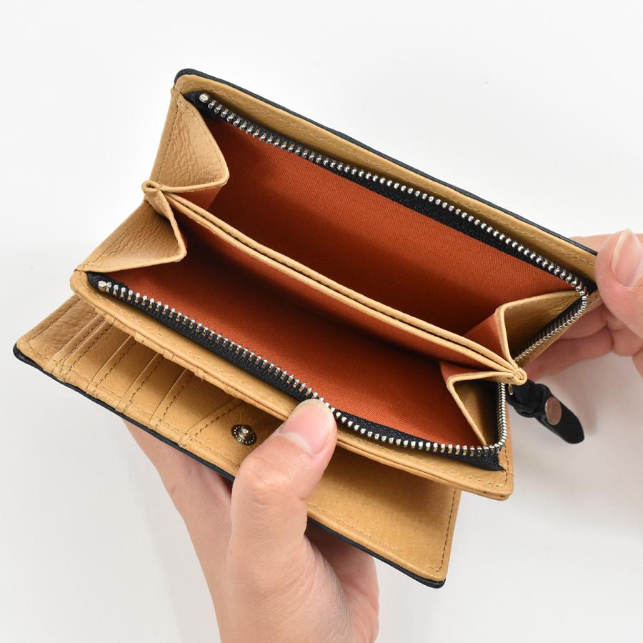 MOUSTACHE ムスタッシュ moustache ミドルウォレット 財布 二